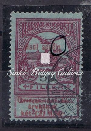 1914 Hadisegély (I.) 50f