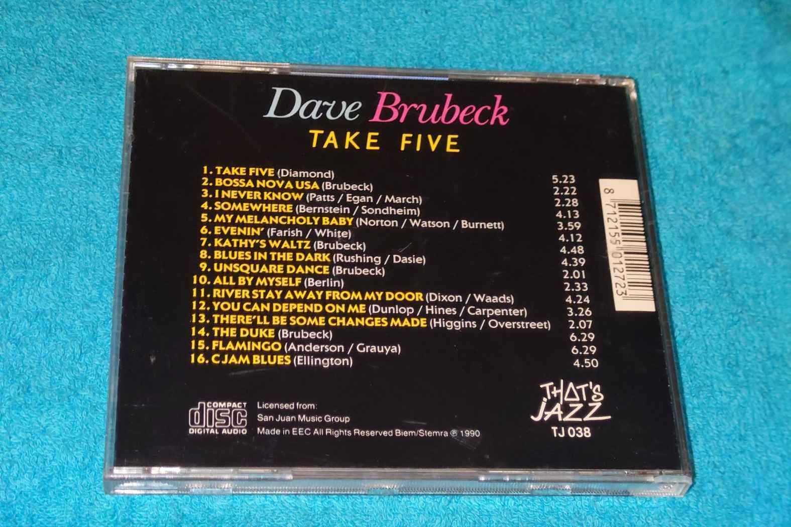 Dave Brubeck &ndash; Take Five CD