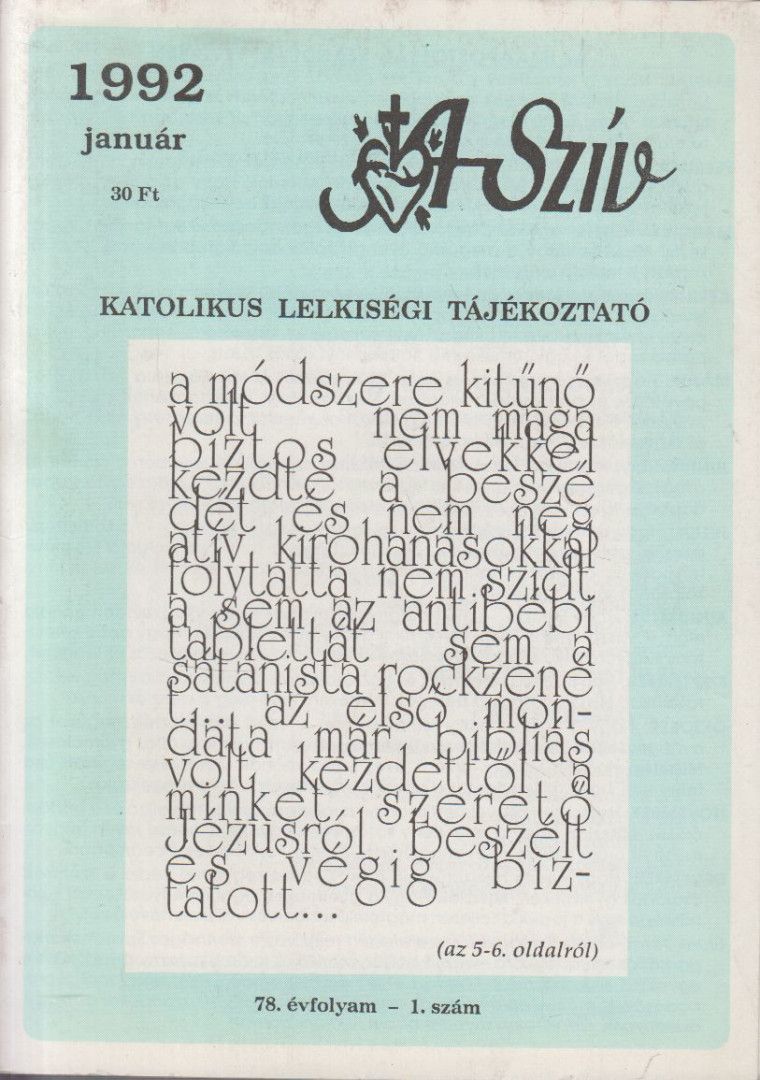 A Szív 1992. január