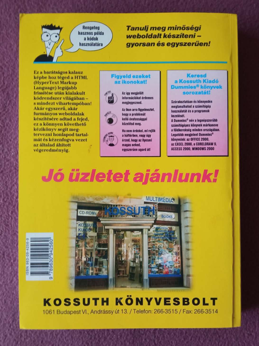 Tittel-Pitts: HTML 4 (Dummies könyvek)