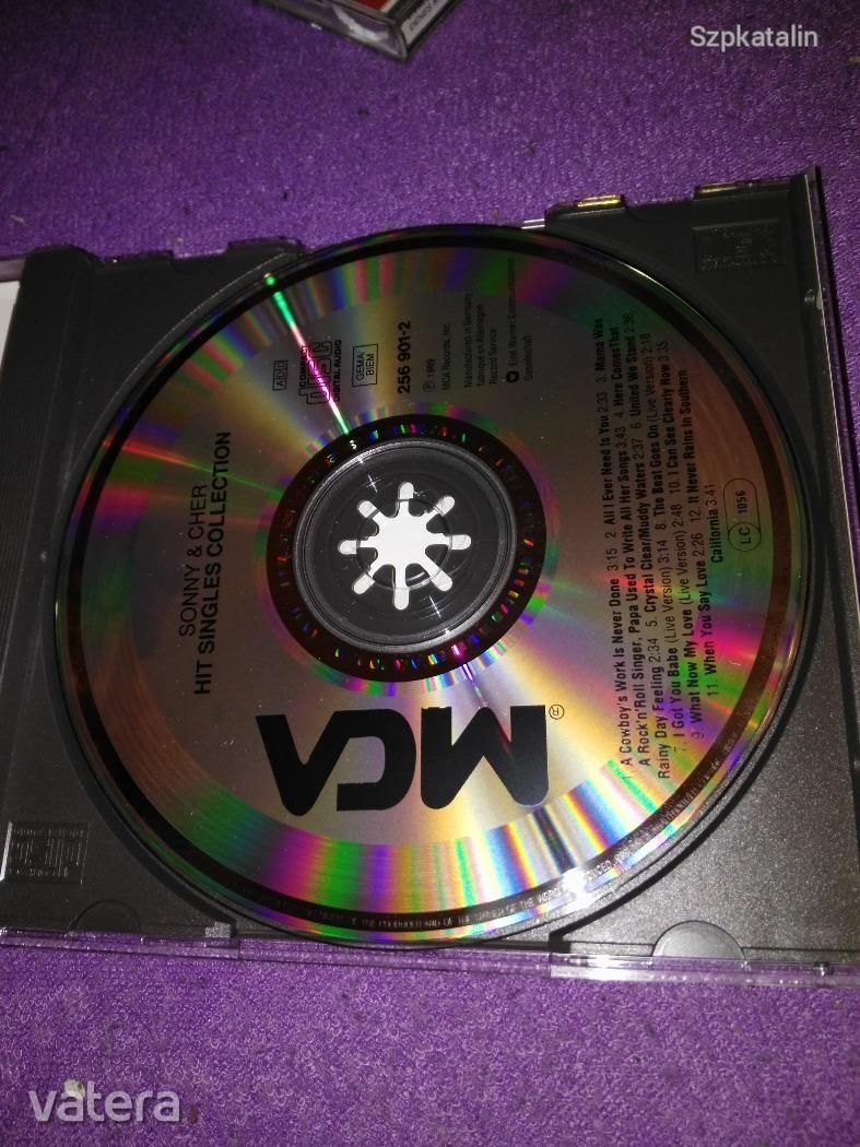 Cd - Sonny & Cher -Singles collection