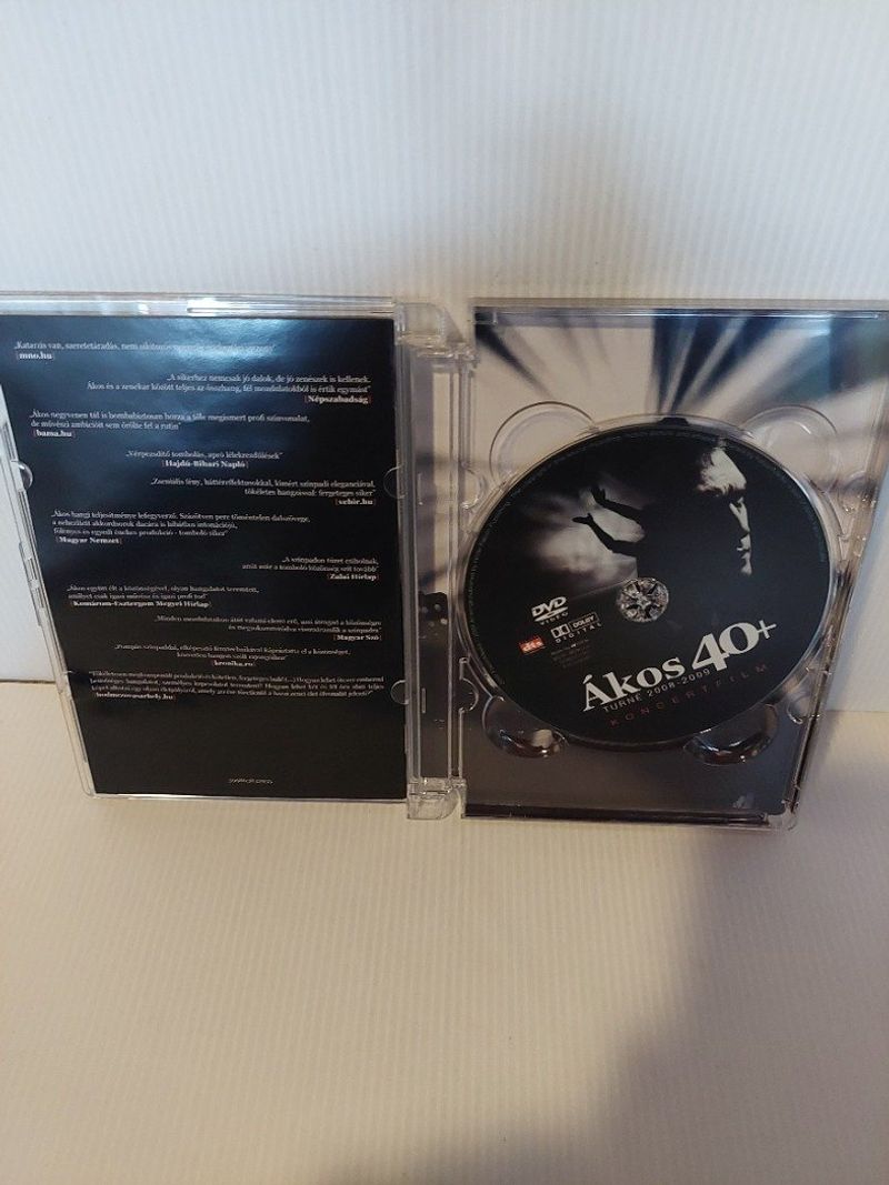 Ákos +40 dvd