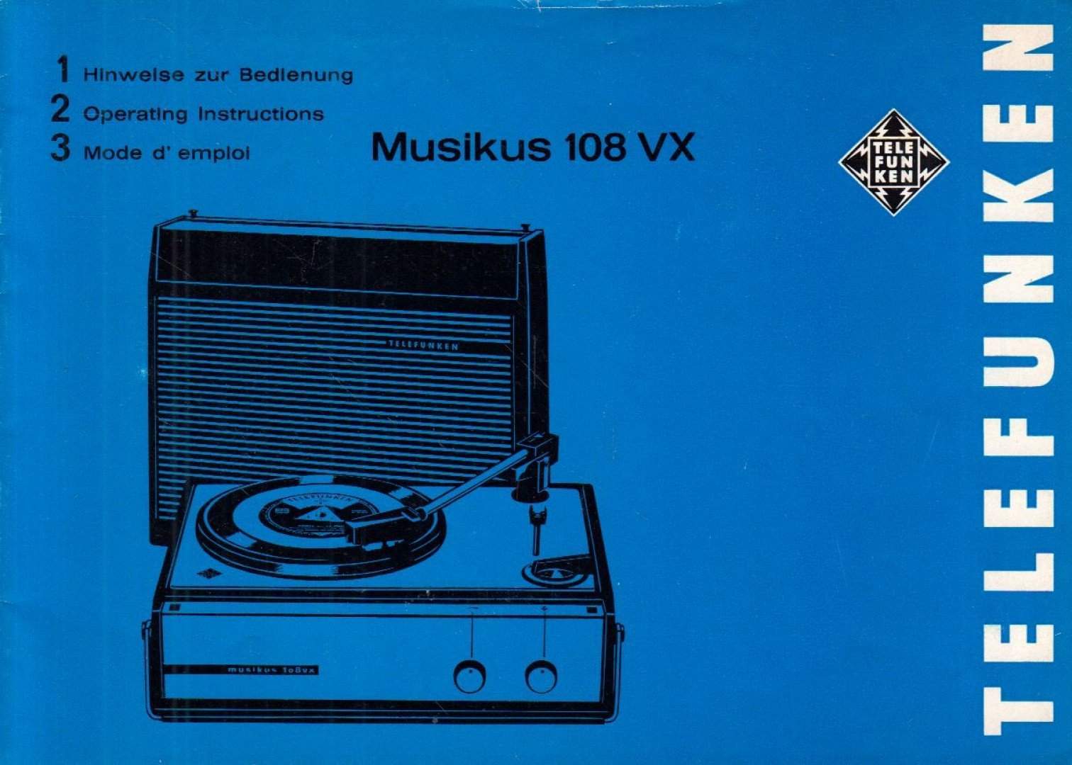Telefunken Musikus 108 VX