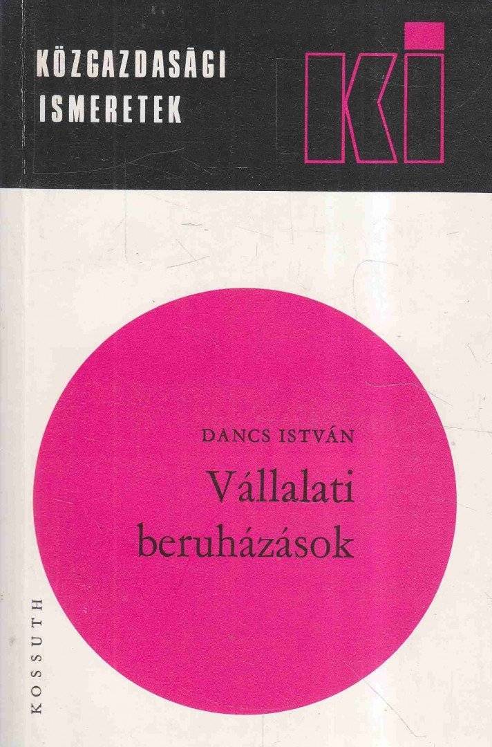 Vállalati beruházások