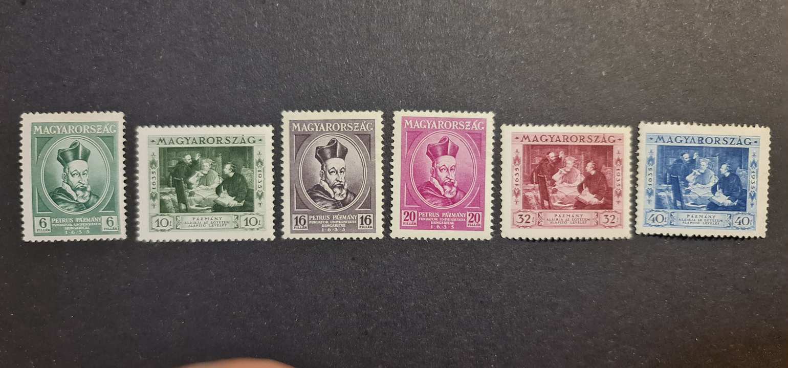 ELADÓ: 1935 PÁZMÁNY PÉTER Teljes sor. **