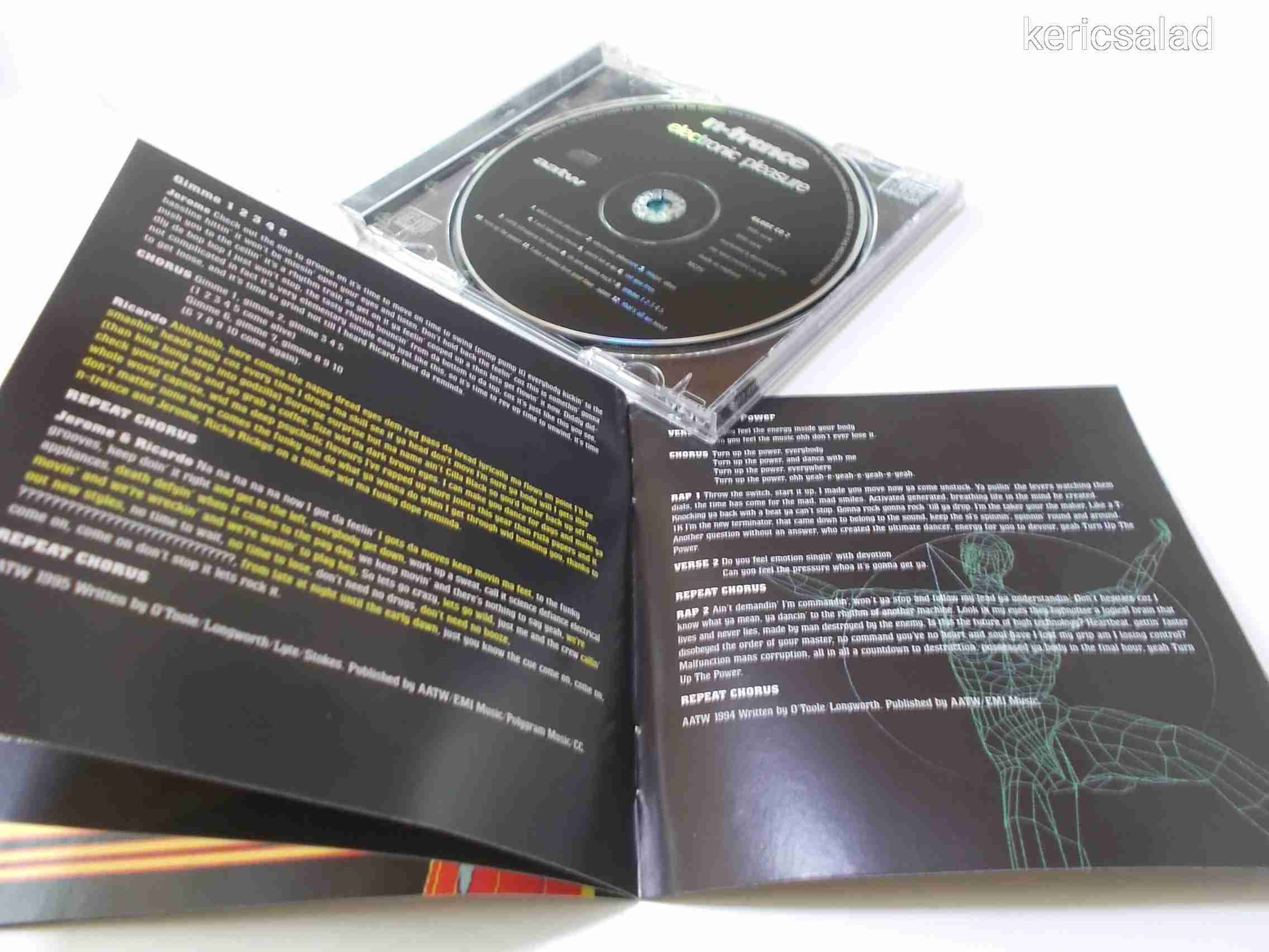 N-Trance: Electronic pleasure cd 1995