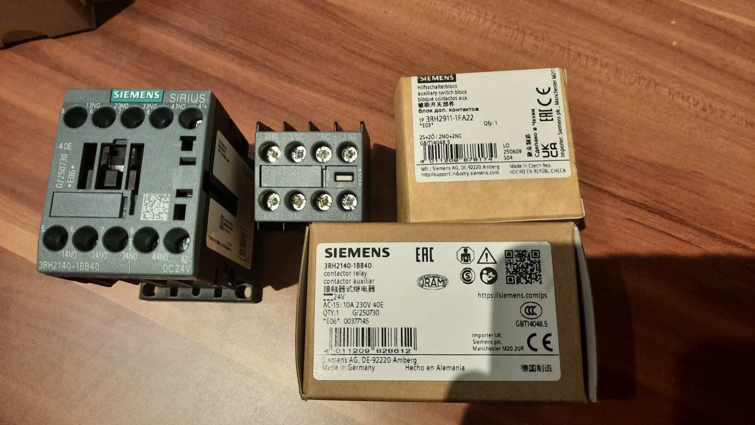 Siemens sirius mágneskapcsoló
