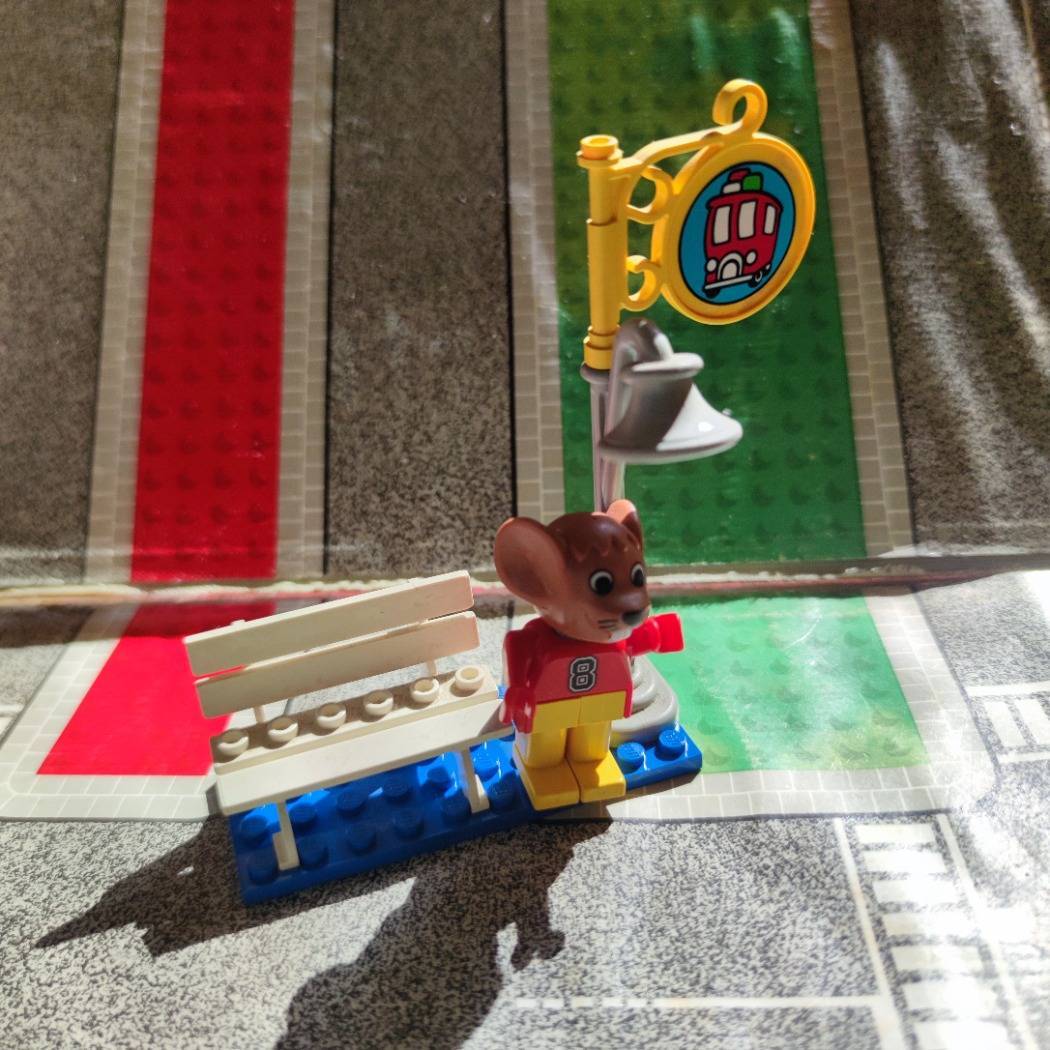 Lego 3719 Bus stop