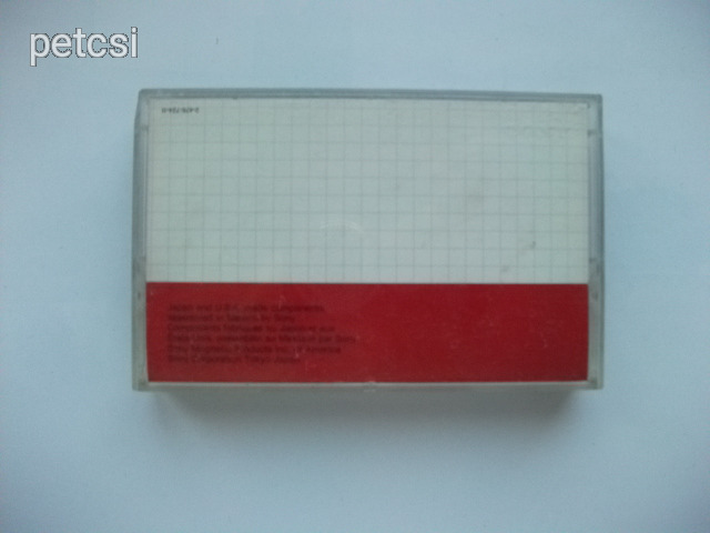 Sony HF 60 kazetta 4.