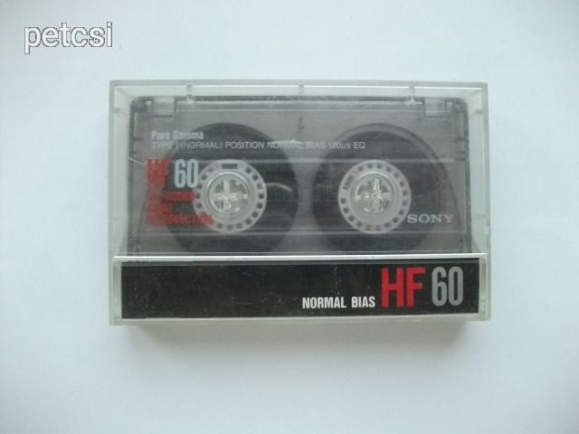 Sony HF 60 kazetta 4.