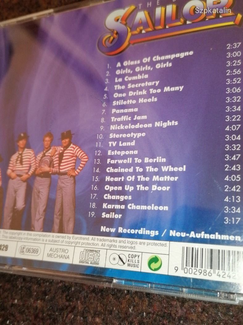 CD - Sailor - The best
