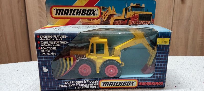 Matchbox---K-25 Digger& Plough