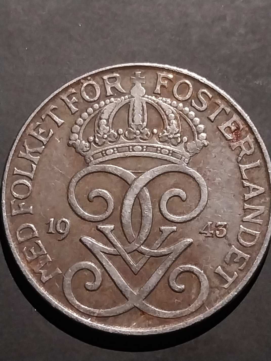 Svédország 5 öre 1943