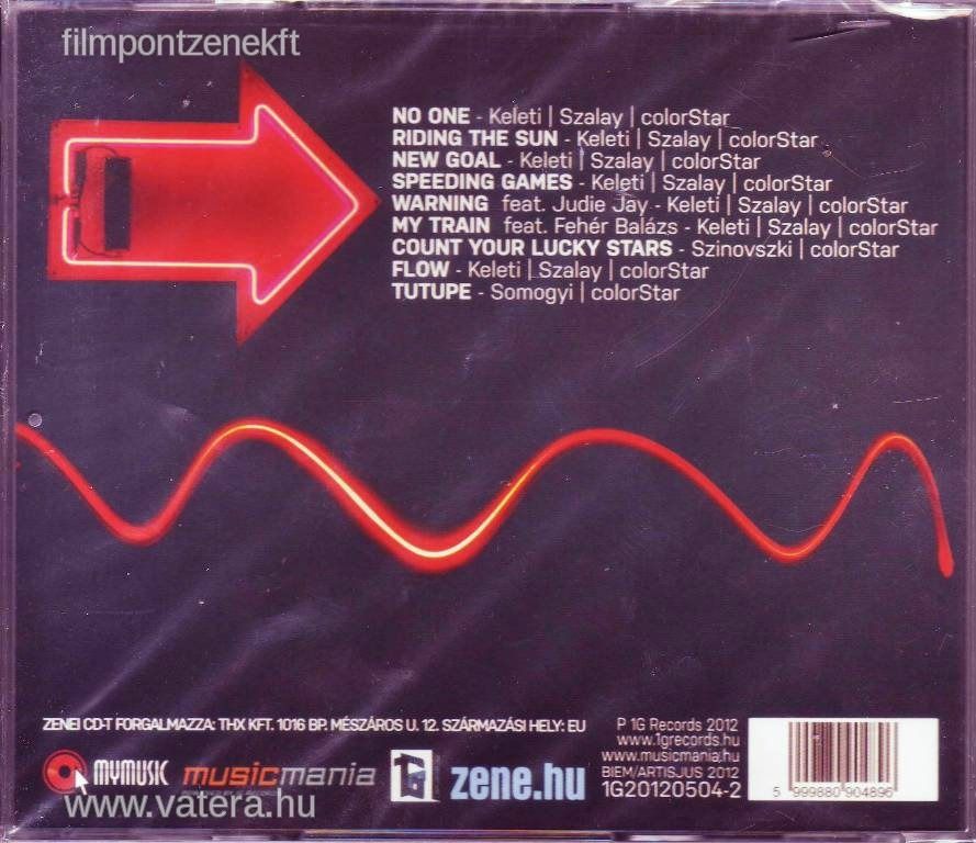 Colorstar: Flow (2012) CD ÚJ , bontatlan