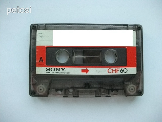 Sony CHF 60 kazetta 3.