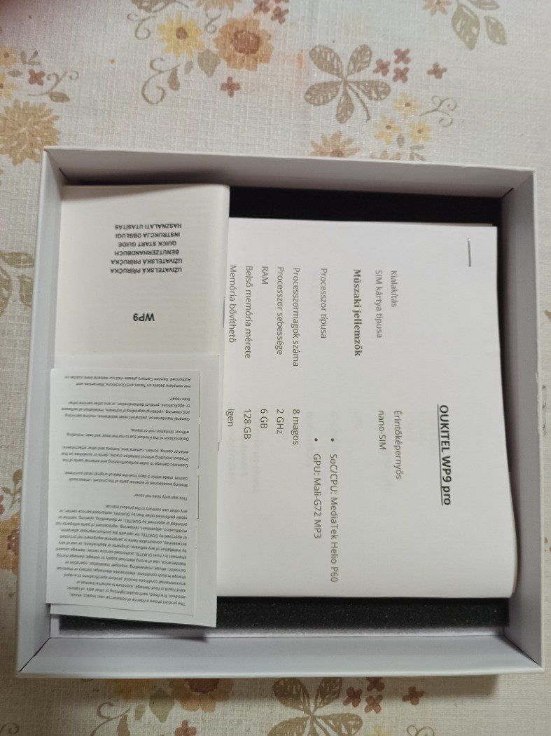 OUKITEL WP9 dual sim okostelefon