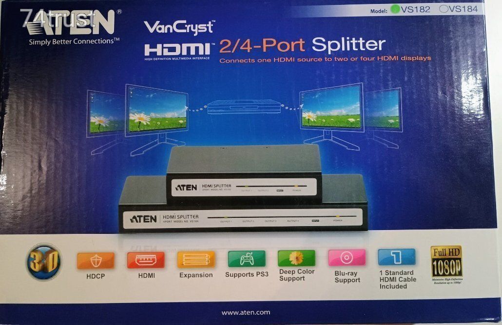 ATEN VANCRYST VS182 HDMI SPLITTER - (ÚJ) (meghosszabbítva: 3529485491 ...
