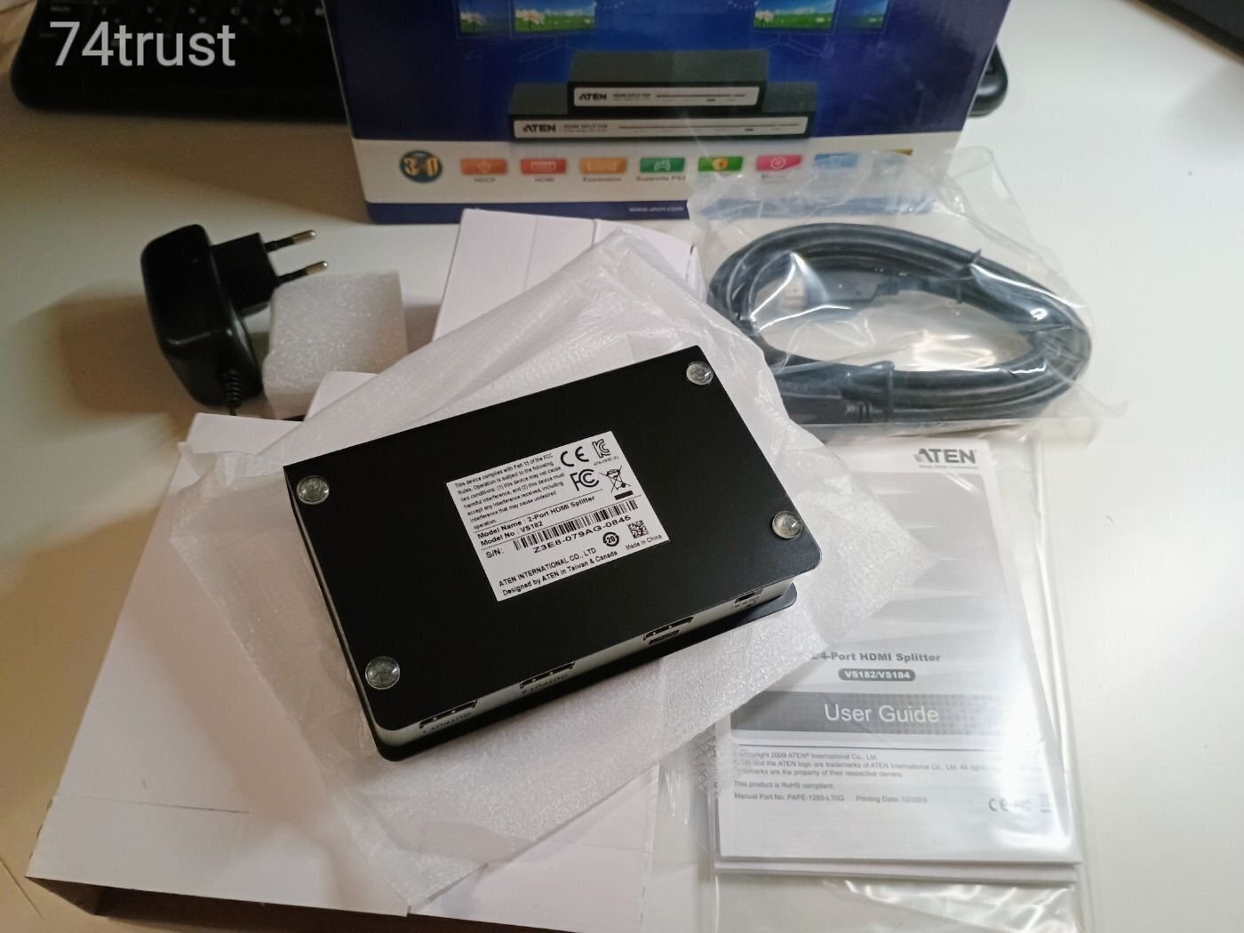 ATEN VANCRYST VS182 HDMI SPLITTER - (ÚJ) (meghosszabbítva: 3529485491 ...