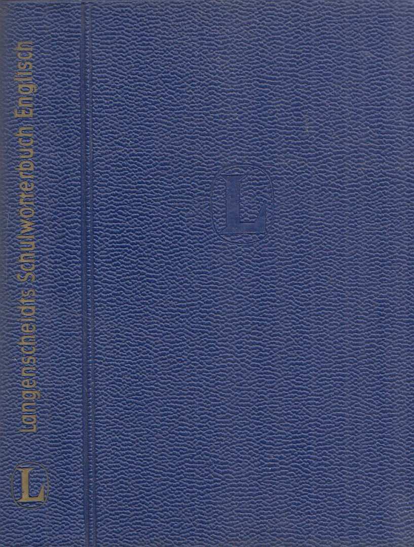 Langenscheidts Schulwörterbuch Englisch