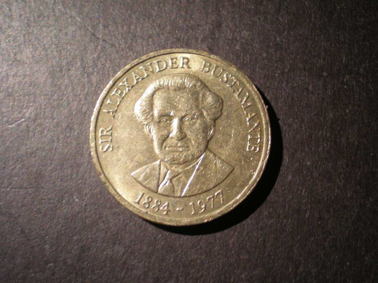 Jamaica 1 Dollar 1990 UNC