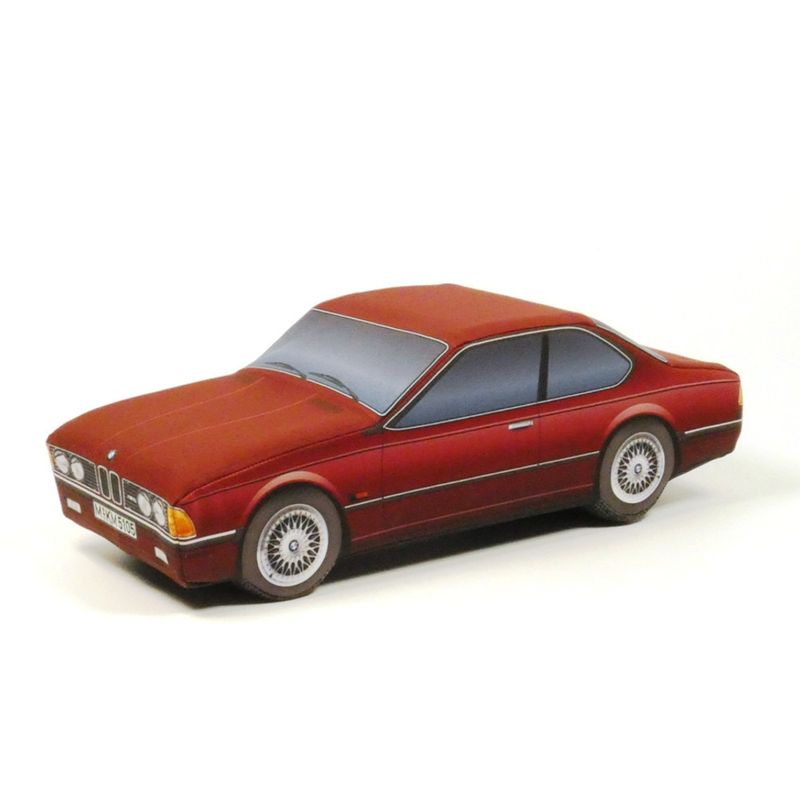Plüss BMW M6 (E24) 1986 piros