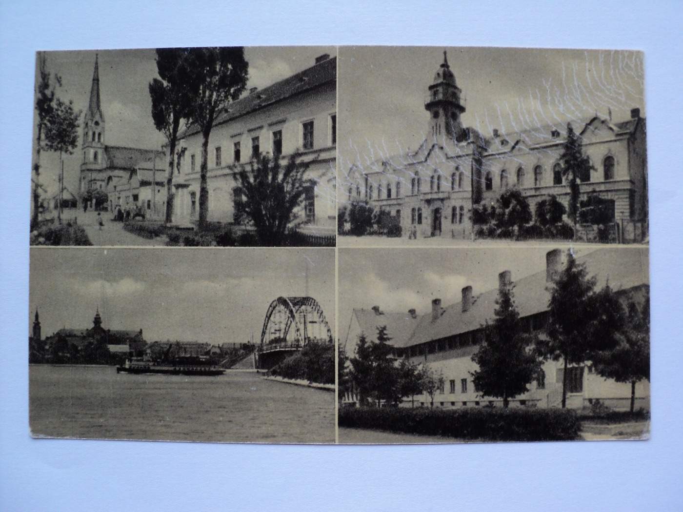 Ráckeve, Üdvözlet, 1957.