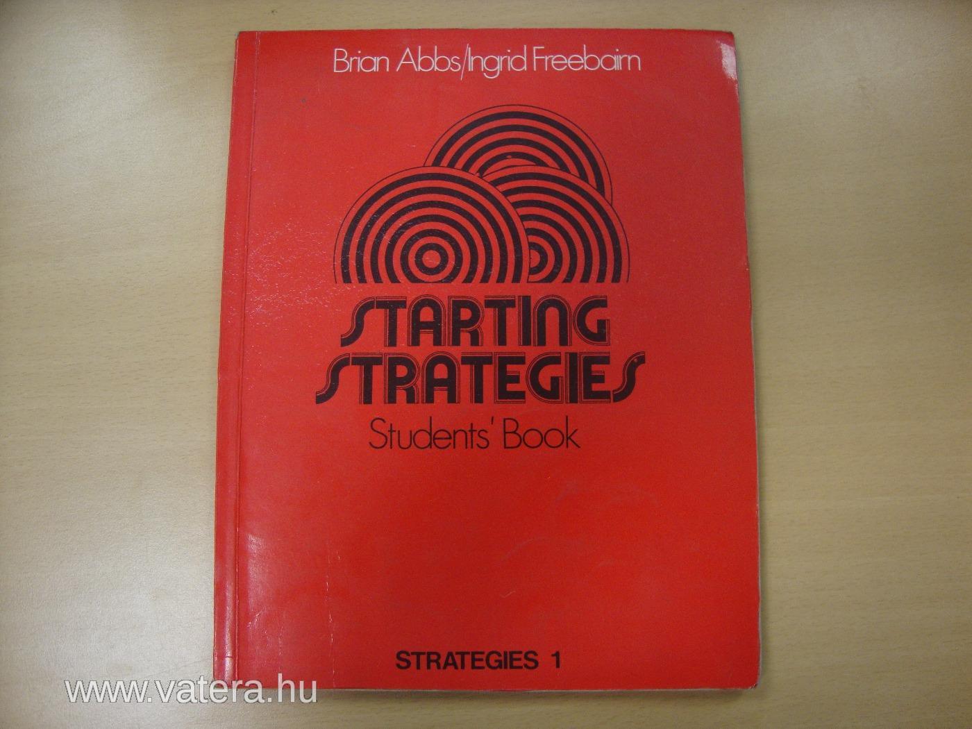 Starting strategies - Students' Book