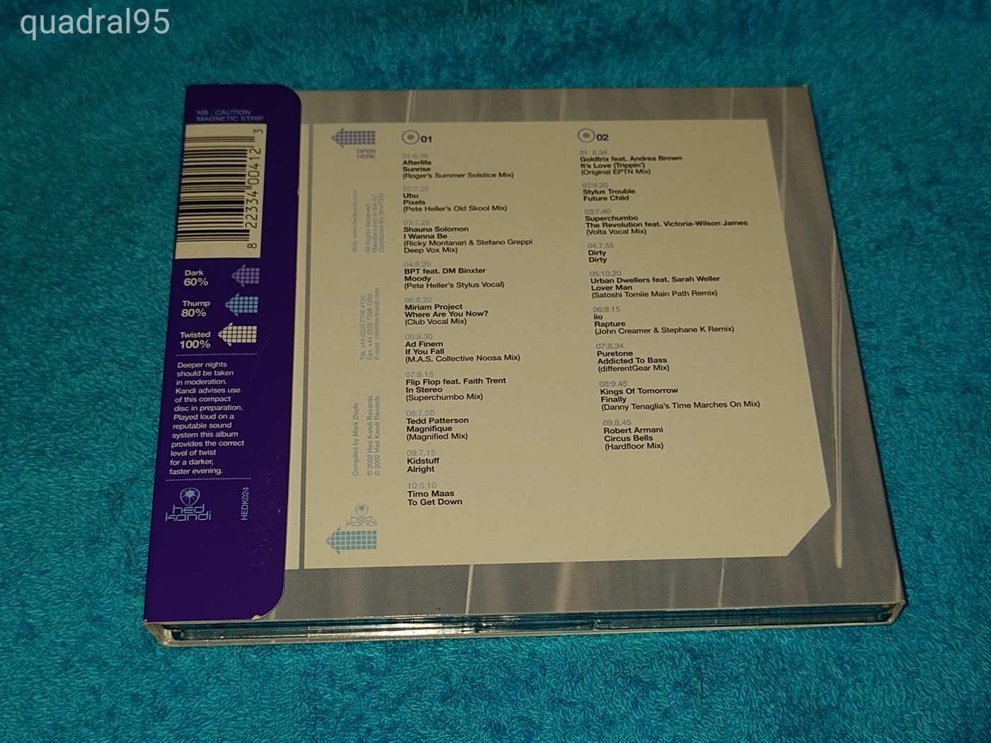Hed Kandi - Deeper 01.02 CD