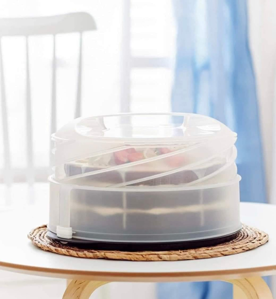 Tupperware Emeletes Tortatartó