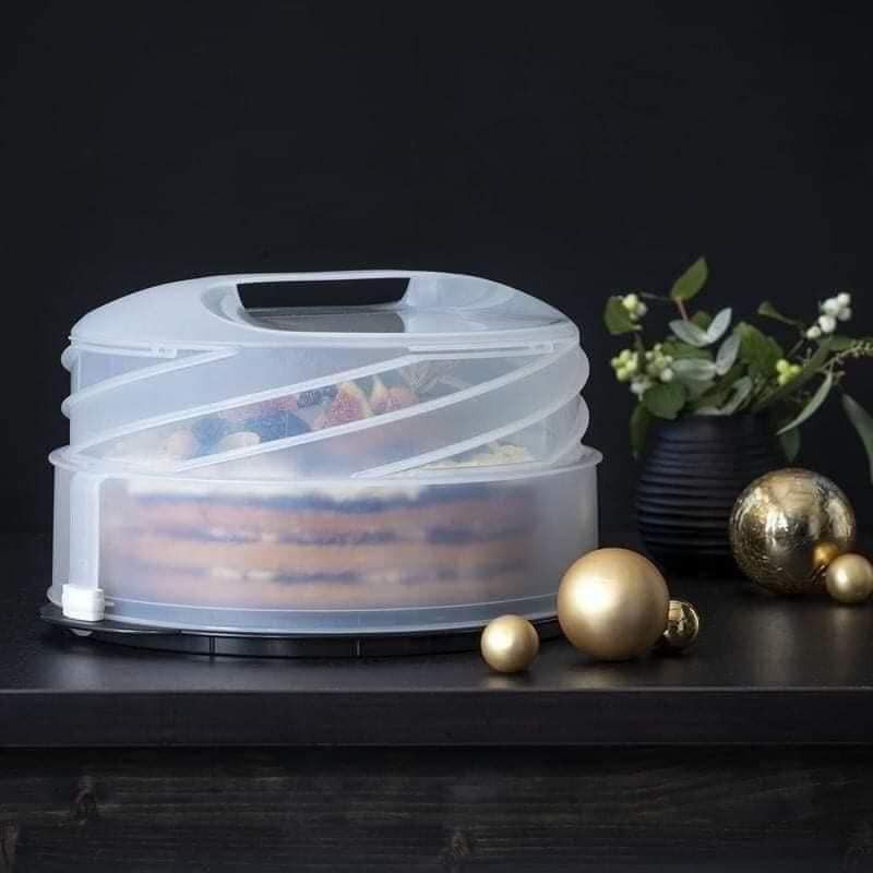 Tupperware Emeletes Tortatartó