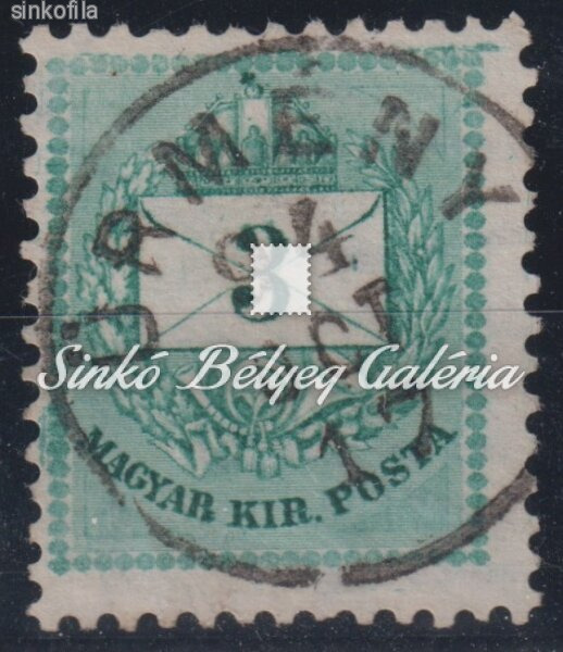 1881. Színesszámú krajcáros 3kr, ÜRMÉNY