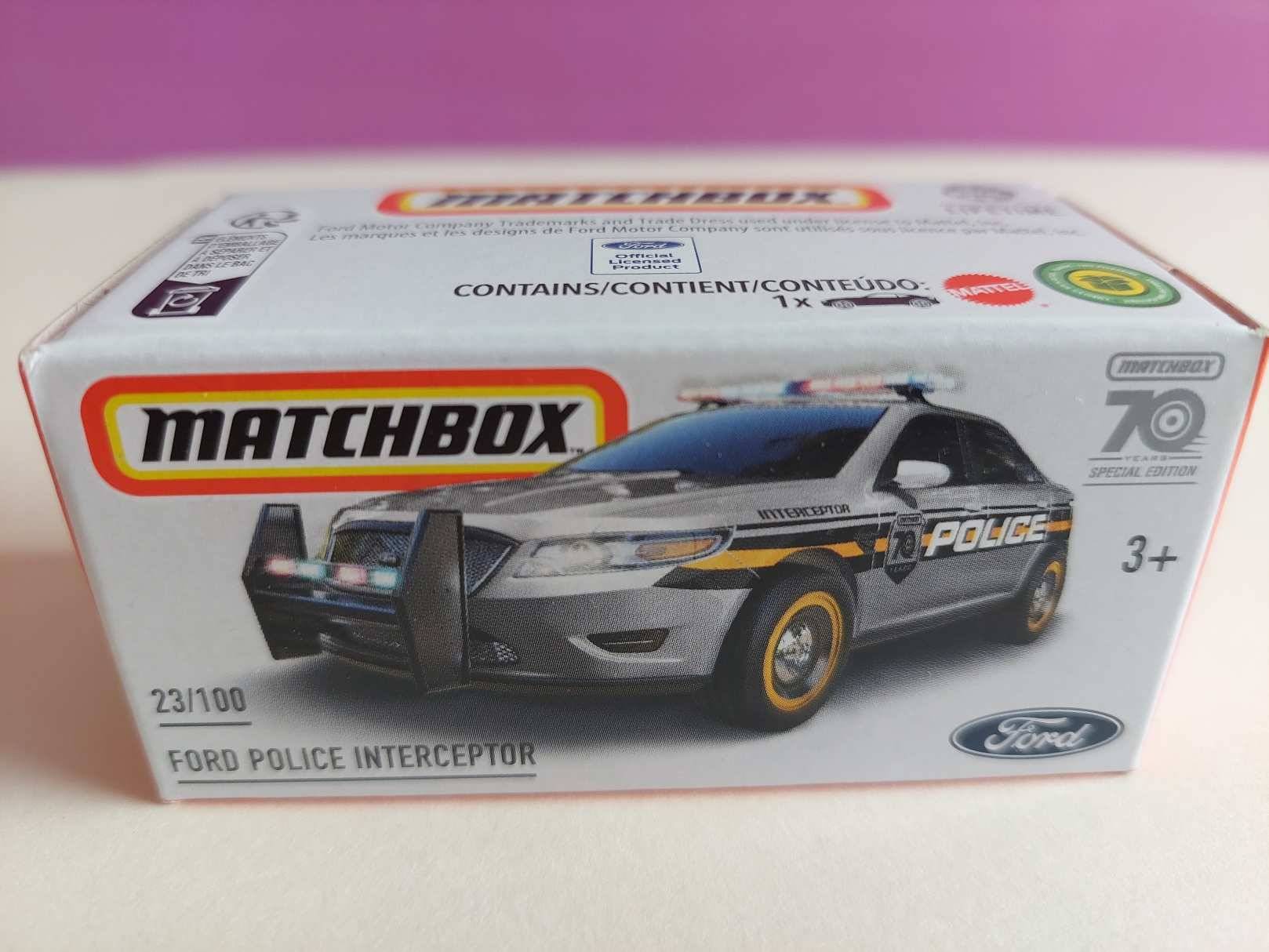 MATCHBOX     FORD Police Interceptor