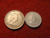 Belize 2 féle érme egyben