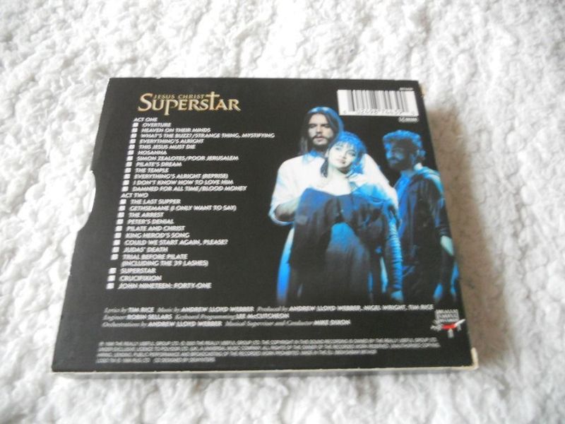 JESUS CHRIST SUPERSTAR  2CD  ( Webber, Tim Rice)