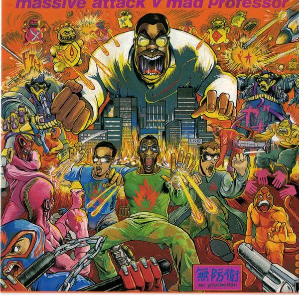 Massive Attack V Mad Professor - No Protection CD