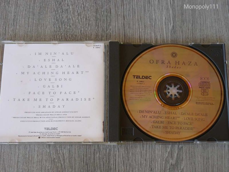 Ofra Haza - Shaday CD