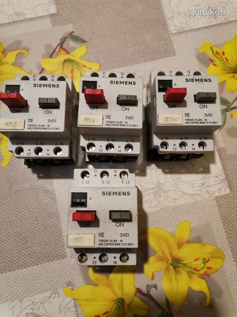 Siemens motorvédő kapcsoló