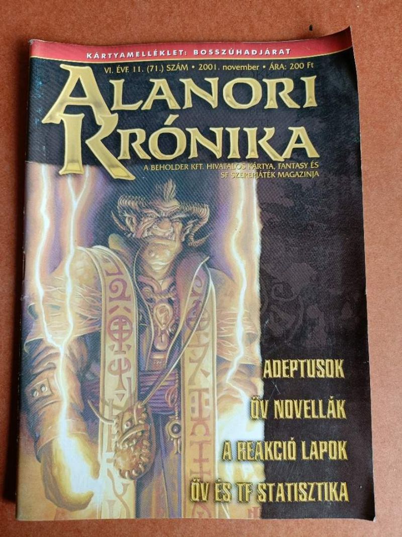 Alanori krónika 2001.