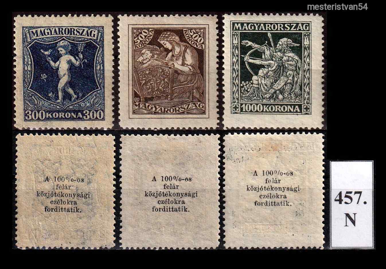 1924 Jótékonyság (I.) N-457