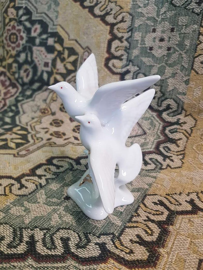 Porcelán sirálypár