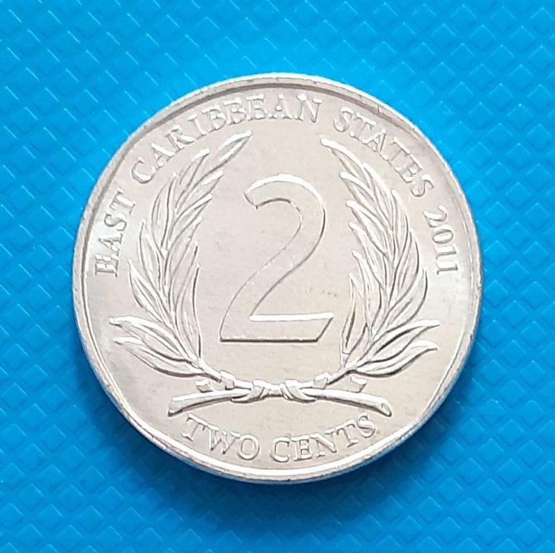 Kelet Karibi Államok 2 cent 2011 UNC