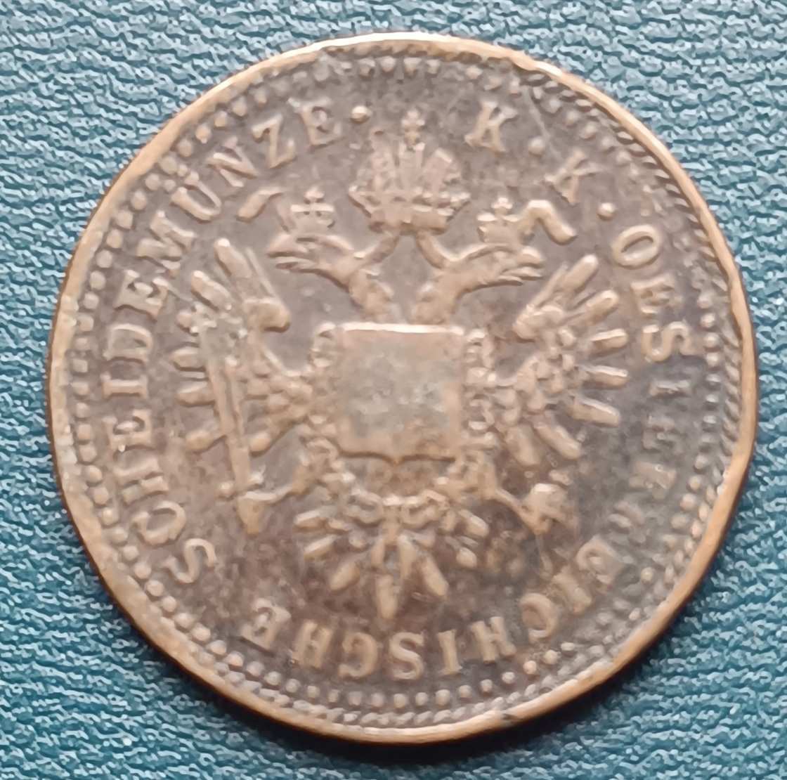 1 krajcár 1851 B