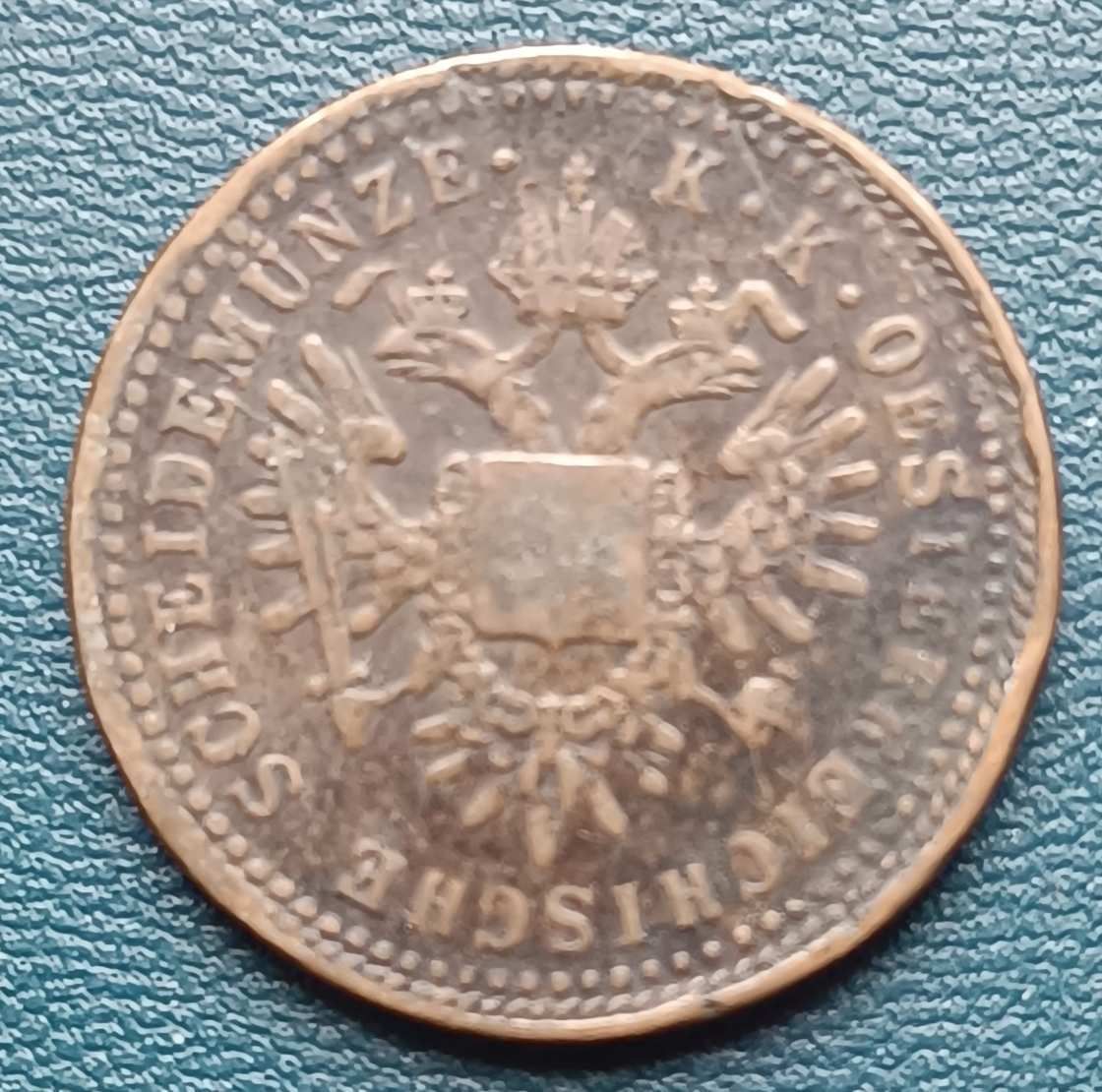 1 krajcár 1851 B