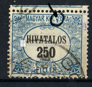 1921/24. Hivatalos