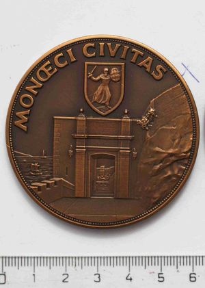 Monaco emlékérem