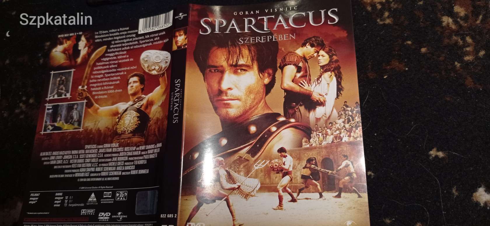 Dvd - Spartacus (2004 Goran Visnjic)