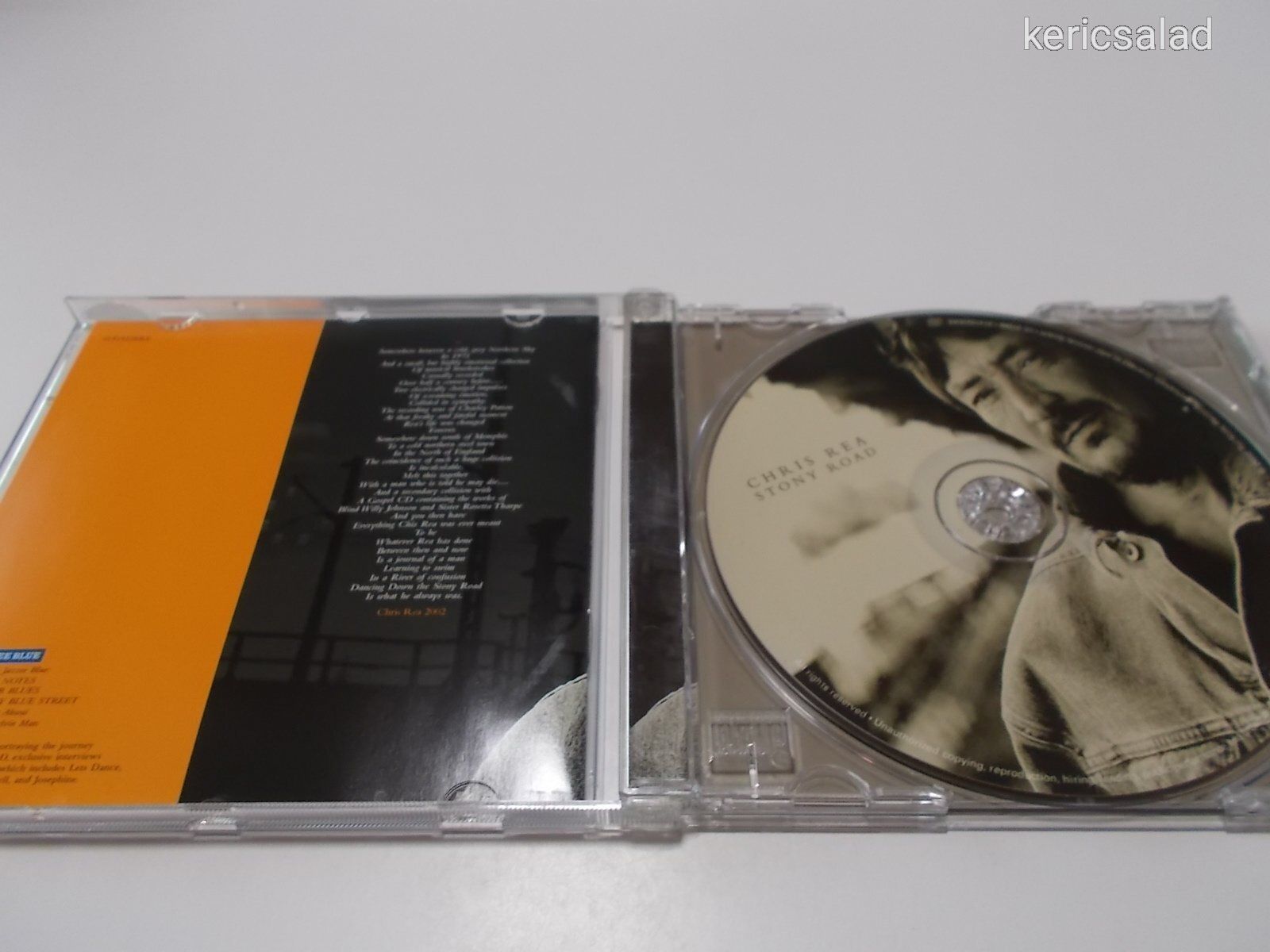 Chris Rea: Stony road cd 2002