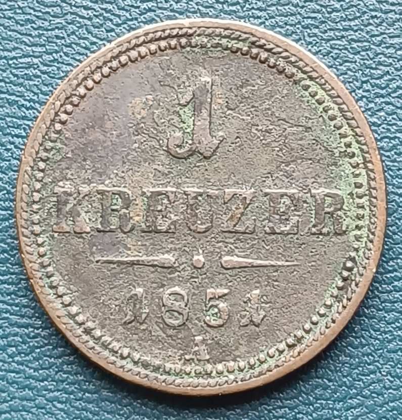 1 KRAJCÁR 1851 A