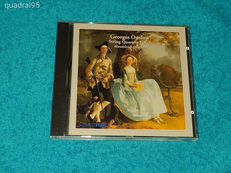 George Onslow - Mandelring Quartett &ndash; String Quartets Vol. 2 CD