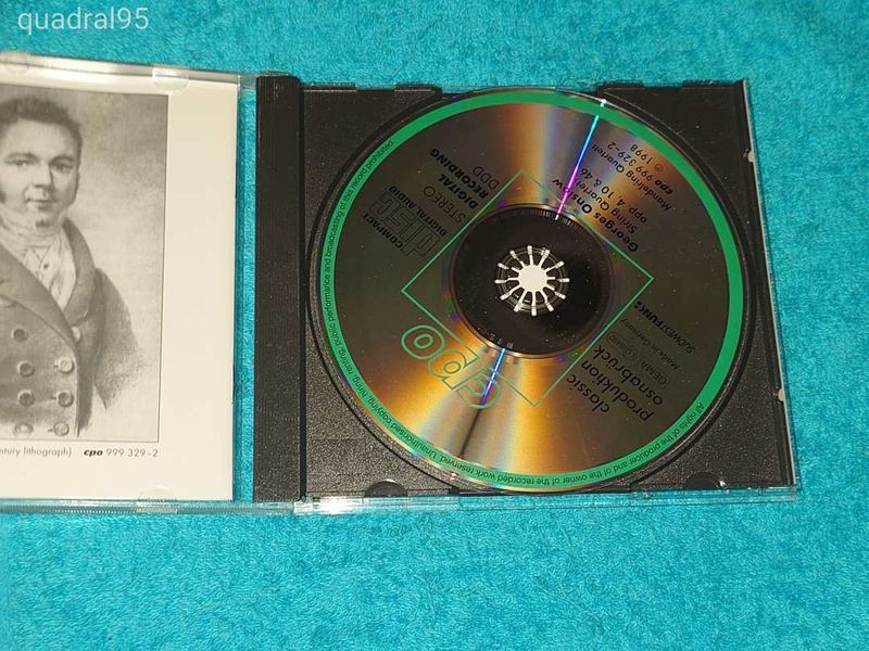 George Onslow - Mandelring Quartett &ndash; String Quartets Vol. 2 CD